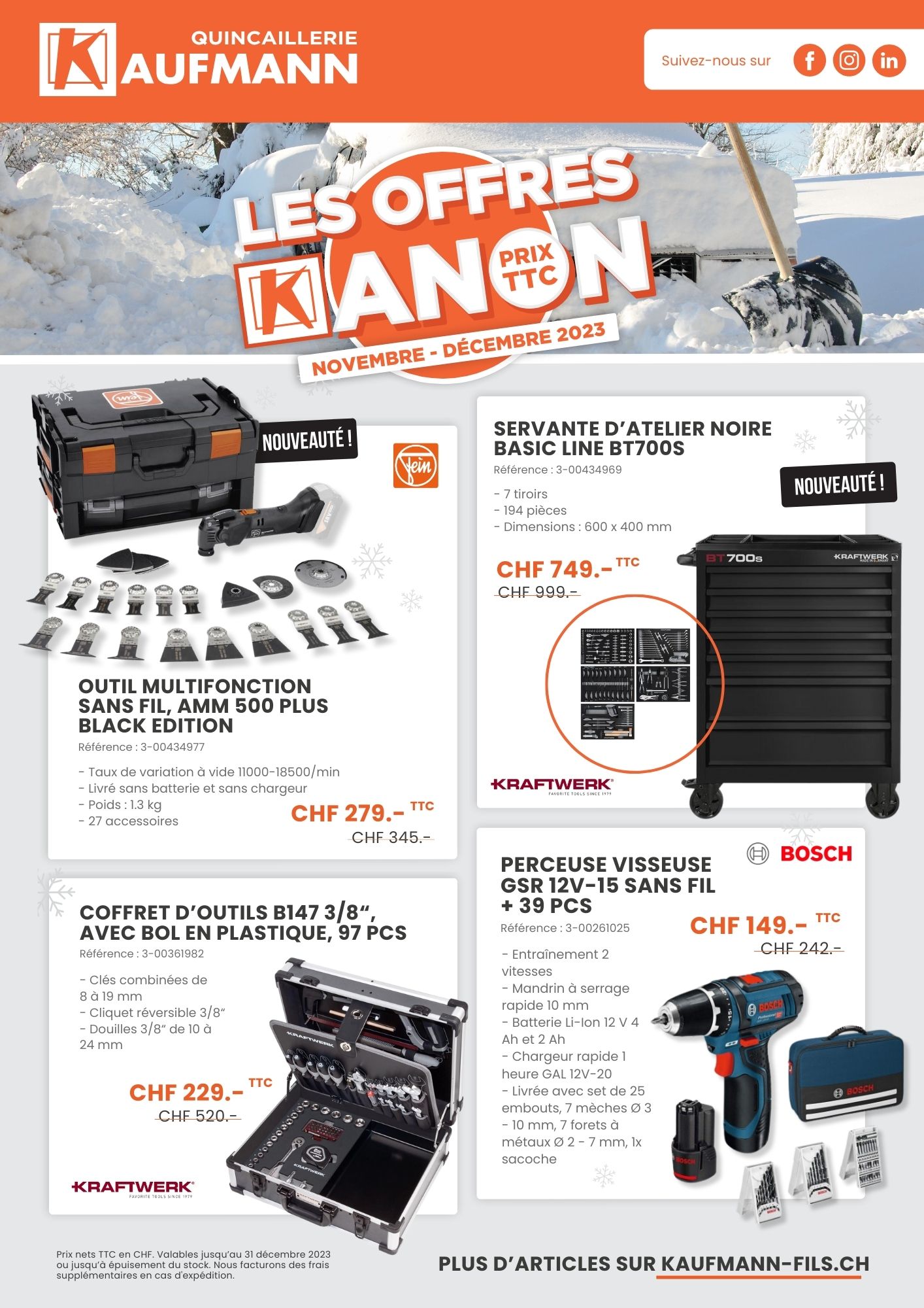 Offre Kanon - Novembre Décembre 2023