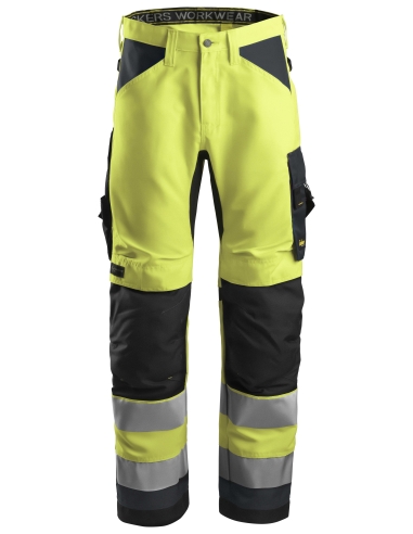 6331 - ALLROUNDWORK, PANTALON+ HAUTE VISIBILITÉ, CLASSE 2 SNICKERS WORKWEAR