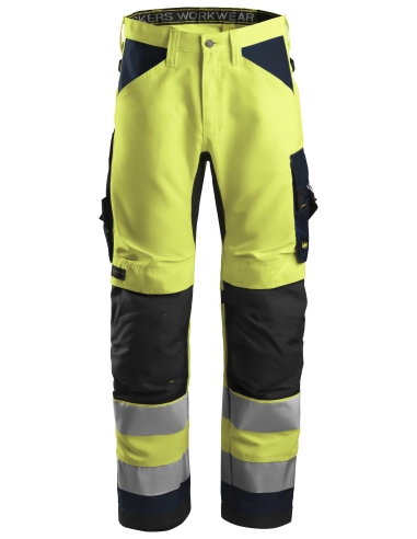 6331 - ALLROUNDWORK, PANTALON+ HAUTE VISIBILITÉ, CLASSE 2 SNICKERS WORKWEAR