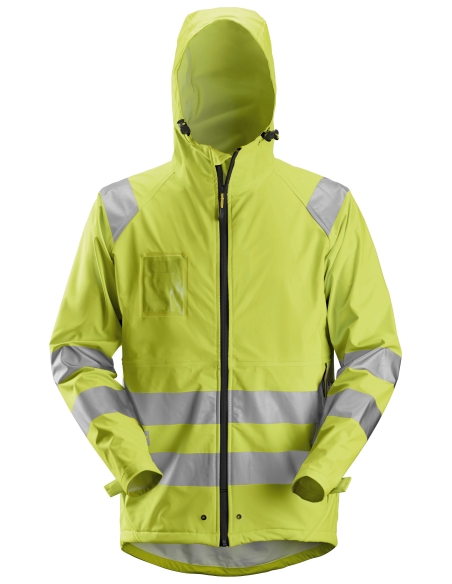 8233 - VESTE DE PLUIE PU HAUTE VISIBILITÉ, CLASSE 3 SNICKERS WORKWEAR