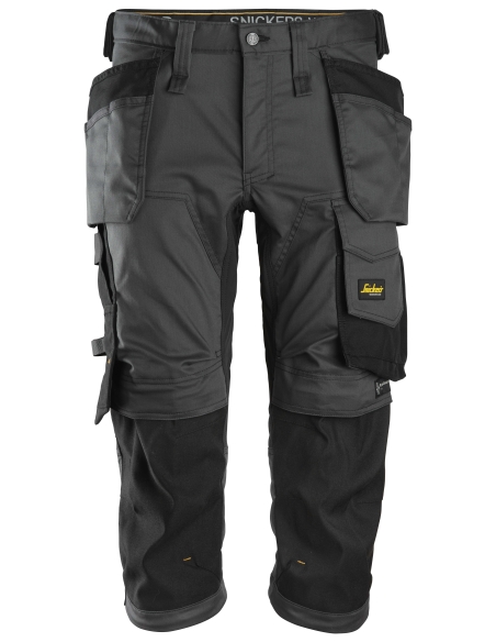 6142 - ALLROUNDWORK, PANTACOURT EN STRETCH AVEC POCHES HOLSTER SNICKERS WORKWEAR