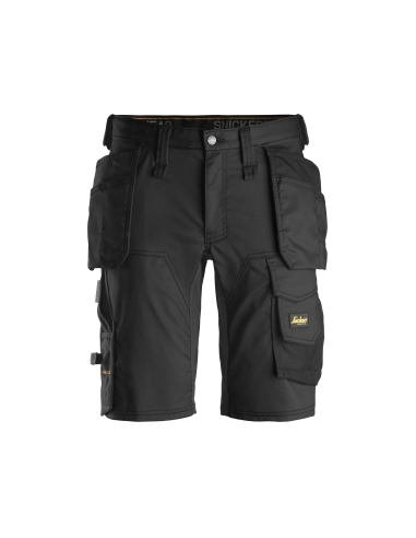 6141 - ALLROUNDWORK, SHORT EN STRETCH AVEC POCHES HOLSTER SNICKERS WORKWEAR