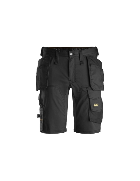 6141 - ALLROUNDWORK, SHORT EN STRETCH AVEC POCHES HOLSTER SNICKERS WORKWEAR