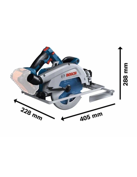 SCIE CIRCULAIRE PLONGEANTE GKS 18V-68 GC - BOSCH
