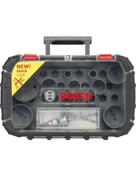 COFFRET DE SCIES-TRÉPANS, 14 PCES - BOSCH