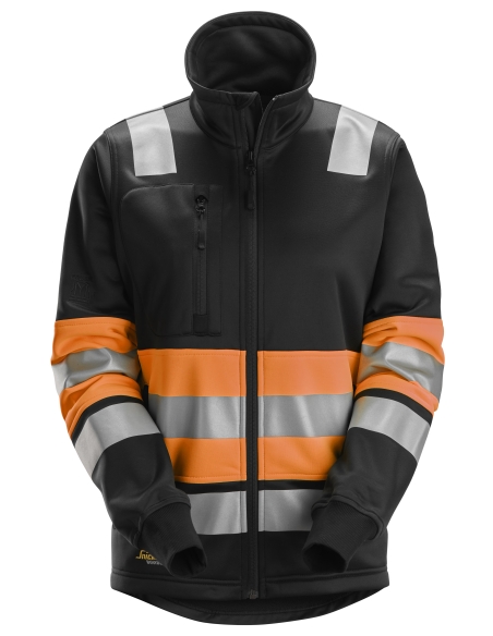 8077 - VESTE POUR FEMME AVEC FERMETURE À GLISSIÈRE PLEINE LONGUEUR HAUTE VISIBILITÉ CLASSE 1 SNICKERS WORKWEAR