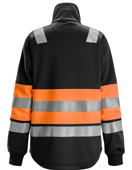8077 - VESTE POUR FEMME AVEC FERMETURE À GLISSIÈRE PLEINE LONGUEUR HAUTE VISIBILITÉ CLASSE 1 SNICKERS WORKWEAR