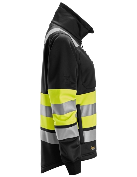 8077 - VESTE POUR FEMME AVEC FERMETURE À GLISSIÈRE PLEINE LONGUEUR HAUTE VISIBILITÉ CLASSE 1 SNICKERS WORKWEAR