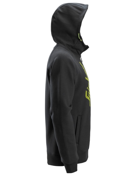 2846 - SWEAT-SHIRT À CAPUCHE AVEC LOGO ET FERMETURE À GLISSIÈRE PLEINE LONGUEUR SNICKERS WORKWEAR