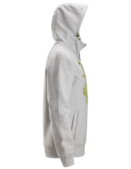 2846 - SWEAT-SHIRT À CAPUCHE AVEC LOGO ET FERMETURE À GLISSIÈRE PLEINE LONGUEUR SNICKERS WORKWEAR
