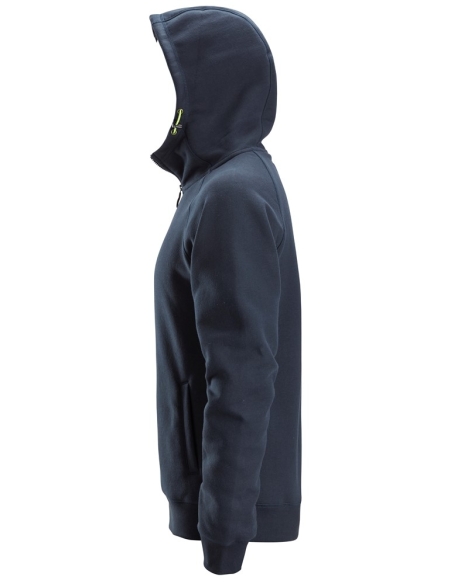 2846 - SWEAT-SHIRT À CAPUCHE AVEC LOGO ET FERMETURE À GLISSIÈRE PLEINE LONGUEUR SNICKERS WORKWEAR