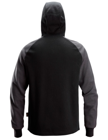 2842 - SWEAT-SHIRT À CAPUCHE BICOLORE...