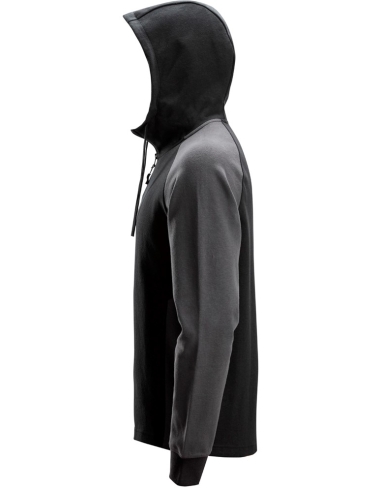 2842 - SWEAT-SHIRT À CAPUCHE BICOLORE...