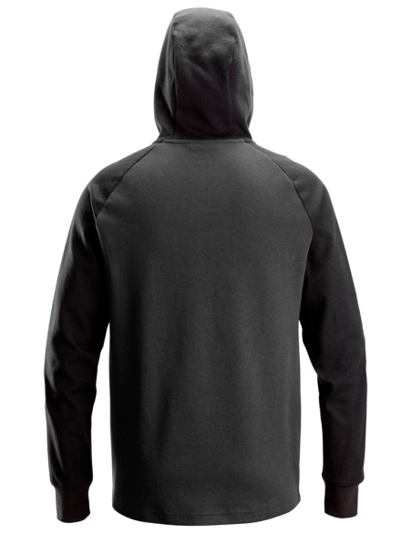 2842 - SWEAT-SHIRT À CAPUCHE BICOLORE DEMI-ZIPPÉ SNICKERS WORKWEAR