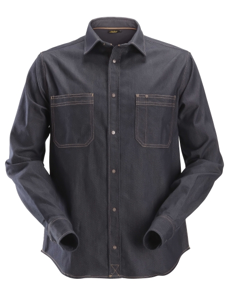 8555 - ALLROUNDWORK, CHEMISE EN DENIM SNICKERS WORKWEAR