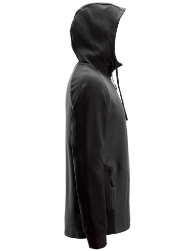 2842 - SWEAT-SHIRT À CAPUCHE BICOLORE...