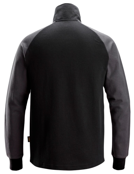 2841 - SWEAT-SHIRT BICOLORE DEMI-ZIPPÉ SNICKERS WORKWEAR