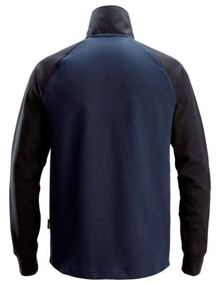 2841 - SWEAT-SHIRT BICOLORE DEMI-ZIPPÉ SNICKERS WORKWEAR