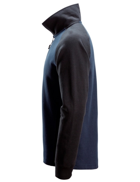 2841 - SWEAT-SHIRT BICOLORE DEMI-ZIPPÉ SNICKERS WORKWEAR