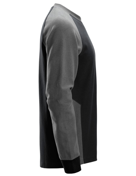 2840 - SWEAT-SHIRT BICOLORE SNICKERS WORKWEAR