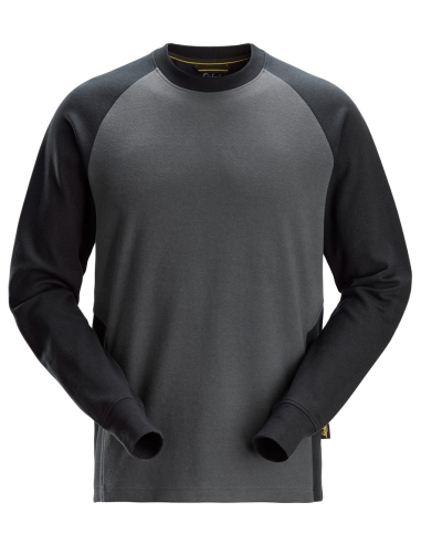 2840 - SWEAT-SHIRT BICOLORE SNICKERS WORKWEAR