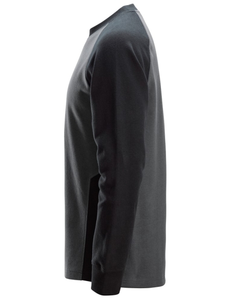 2840 - SWEAT-SHIRT BICOLORE SNICKERS WORKWEAR