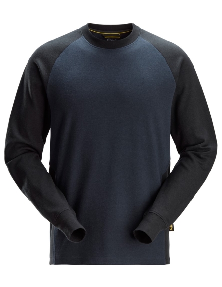 2840 - SWEAT-SHIRT BICOLORE SNICKERS WORKWEAR