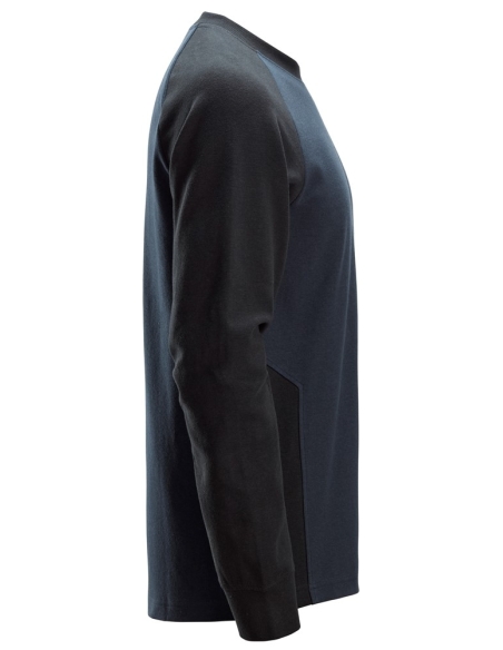 2840 - SWEAT-SHIRT BICOLORE SNICKERS WORKWEAR