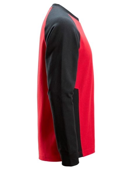 2840 - SWEAT-SHIRT BICOLORE SNICKERS WORKWEAR