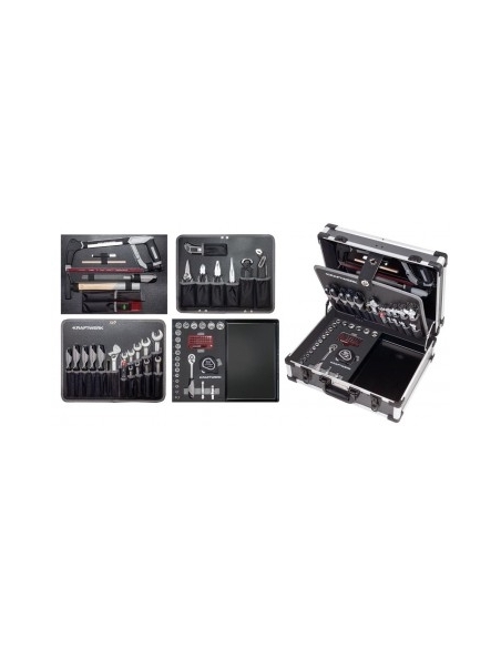 COFFRET D'OUTILS B147 3/8" AVEC BOL EN PLASTIQUE 97 PCS - KRAFTWERK