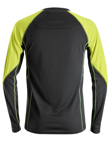 2405 - T-SHIRT NEON AVEC MANCHES LONGUES SNICKERS WORKWEAR