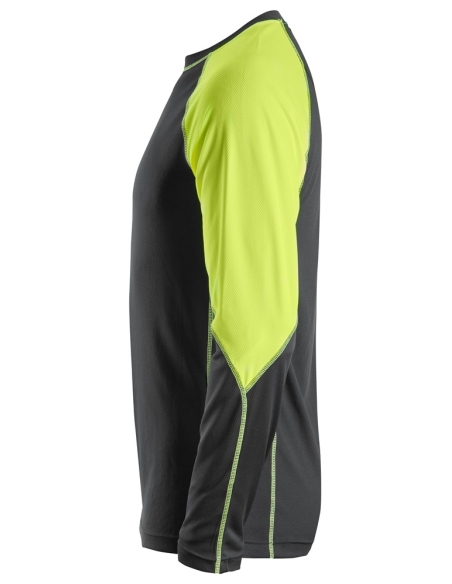 2405 - T-SHIRT NEON AVEC MANCHES LONGUES SNICKERS WORKWEAR