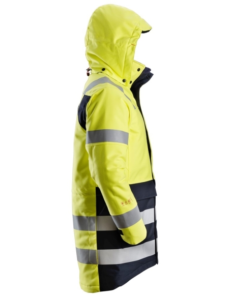 1860 - PROTECWORK, PARKA ISOLÉE, HAUTE VISIBILITÉ, CLASSE 3 SNICKERS WORKWEAR