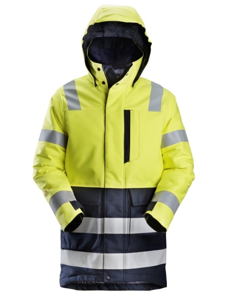 1860 - PROTECWORK, PARKA ISOLÉE, HAUTE VISIBILITÉ, CLASSE 3 SNICKERS WORKWEAR