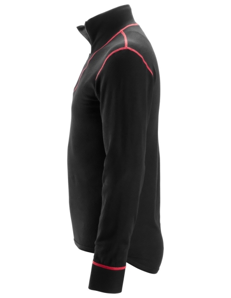 9462 - PROTECWORK, CHEMISE EN LAINE MANCHES LONGUES À DEMI ZIPPÉE SNICKERS WORKWEAR