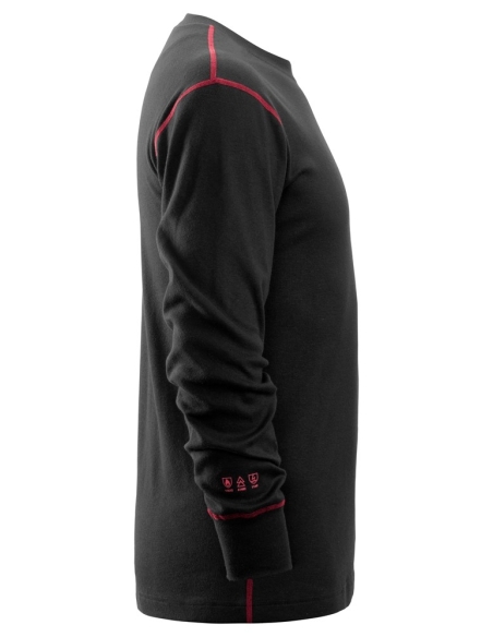 9461 - PROTECWORK, T-SHIRT RAS DU COU MANCHES LONGUES SNICKERS WORKWEAR