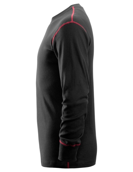 9461 - PROTECWORK, T-SHIRT RAS DU COU MANCHES LONGUES SNICKERS WORKWEAR