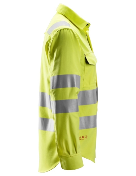 8562 - PROTECWORK- MULTINORMES, CHEMISE DE SOUDEUR MANCHES LONGUES HAUTE VISIBILITÉ, CLASSE 3 SNICKERS WORKWEAR