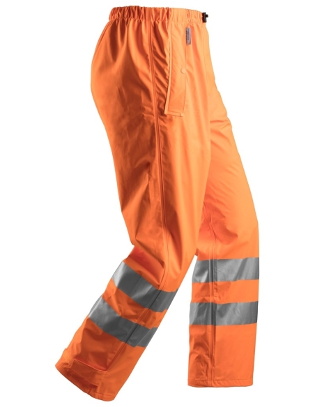 8243 - PANTALON DE PLUIE PU HAUTE VISIBILITÉ, CLASSE 2 SNICKERS WORKWEAR