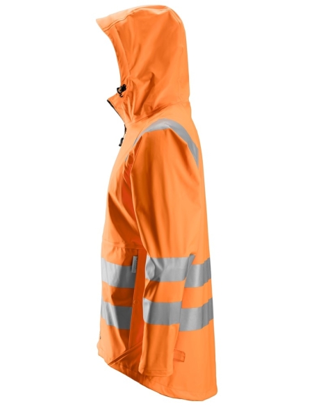 8233 - VESTE DE PLUIE PU HAUTE VISIBILITÉ, CLASSE 3 SNICKERS WORKWEAR