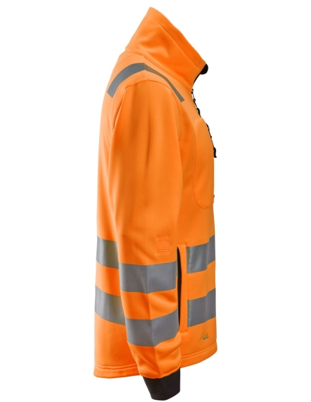 8036 - ALLROUNDWORK, VESTE AVEC FERMETURE À GLISSIÈRE PLEINE LONGUEUR, HAUTE VISIBILITÉ, CLASSE 2/3 SNICKERS WORKWEAR