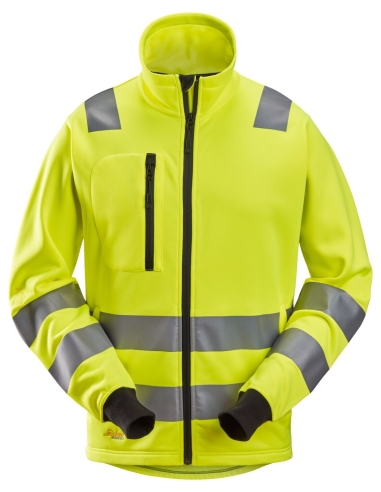 8036 - ALLROUNDWORK, VESTE AVEC FERMETURE À GLISSIÈRE PLEINE LONGUEUR, HAUTE VISIBILITÉ, CLASSE 2/3 SNICKERS WORKWEAR
