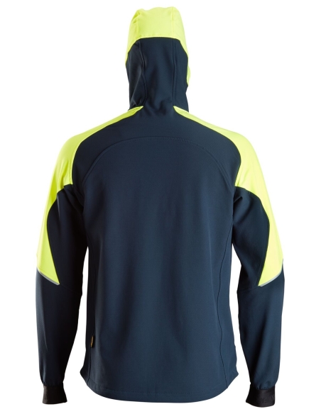 8025 - SWEAT-SHIRT À CAPUCHE ZIPPÉ EN NÉON SNICKERS WORKWEAR