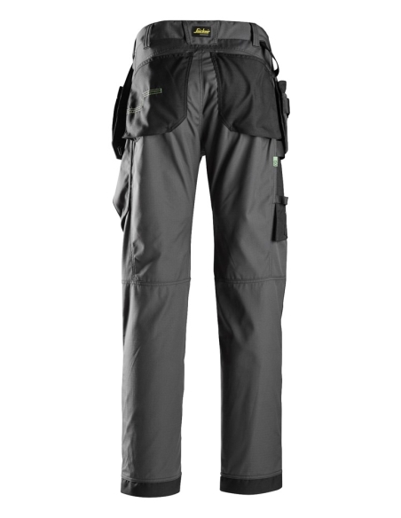 6923 - FLEXIWORK, PANTALON POUR POSEUR DE SOL + POCHES HOLSTER SNICKERS WORKWEAR