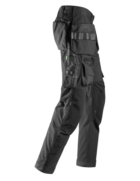 6923 - FLEXIWORK, PANTALON POUR POSEUR DE SOL + POCHES HOLSTER SNICKERS WORKWEAR