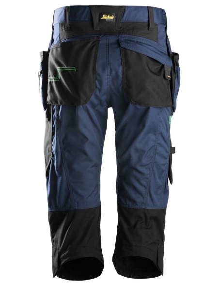 6905 - FLEXIWORK, PANTACOURT+ DE TRAVAIL AVEC POCHES HOLSTER SNICKERS WORKWEAR