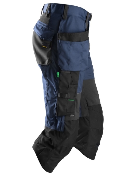 6905 - FLEXIWORK, PANTACOURT+ DE TRAVAIL AVEC POCHES HOLSTER SNICKERS WORKWEAR