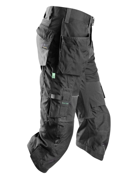 6905 - FLEXIWORK, PANTACOURT+ DE TRAVAIL AVEC POCHES HOLSTER SNICKERS WORKWEAR