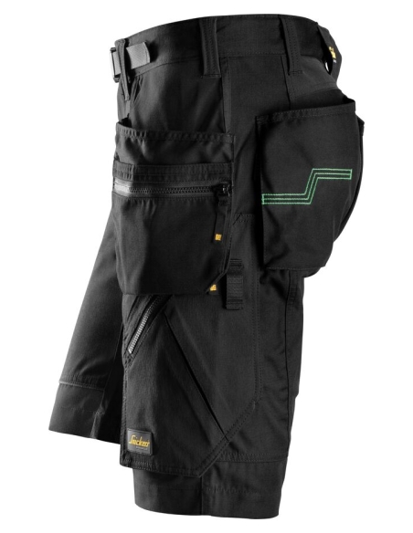 6904 - FLEXIWORK, SHORT+ DE TRAVAIL AVEC POCHES HOLSTER SNICKERS WORKWEAR