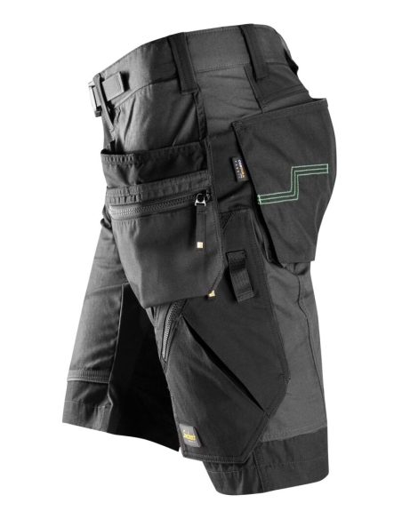 6904 - FLEXIWORK, SHORT+ DE TRAVAIL AVEC POCHES HOLSTER SNICKERS WORKWEAR